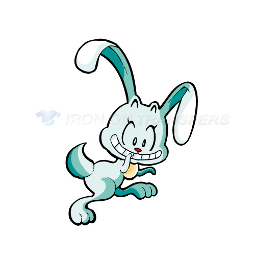 Rabbit Iron-on Stickers (Heat Transfers)NO.8913